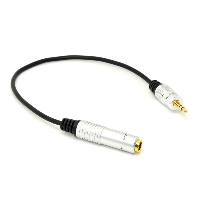 JSER Audio Aux 6.35mm 1/4" Female to 3.5mm 1/8" Male Stereo Headphone Plug Adapter Converter Cable 20cm - Image 5